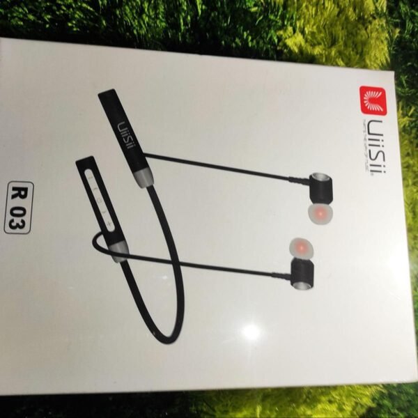 Uiisii R03 Wireless bluetooth Neckband Heavy Bass - Image 3